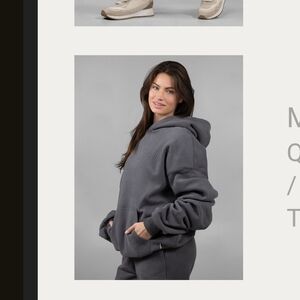 Comfy Steel Gray Hoodie And sweats By Comfrt